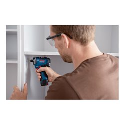 Bosch Akku-Schrauber GSR 12V-35 HX: 2 x Akku GBA 12V 3.0Ah, Schnellladegerät, L-BOXX