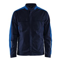Blakläder Bundjacke Industrie Stretch, marineblau / kornblau, Unisex-Größe: M