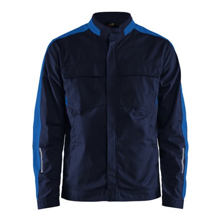 Blakläder Bundjacke Industrie Stretch, marineblau / kornblau, Unisex-Größe: S
