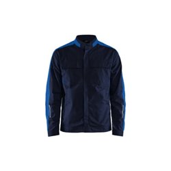 Blakläder Bundjacke Industrie Stretch, marineblau / kornblau, Unisex-Größe: L