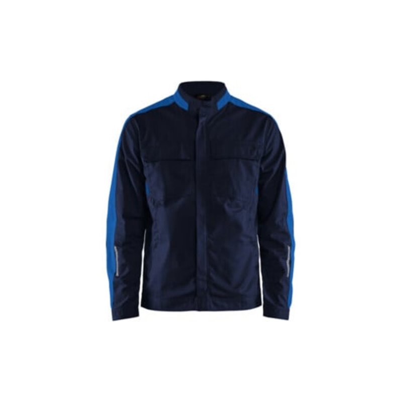 Blakläder Bundjacke Industrie Stretch, marineblau / kornblau, Unisex-Größe: L