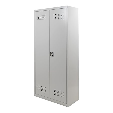 STIER Umweltschrank mit 4 verzinkten Wannenböden