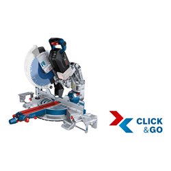Bosch Akku-Kapp- und Gehrungssäge BITURBO GCM18V-305 GDC