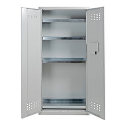 STIER Umweltschrank mit 4 verzinkten Wannenböden