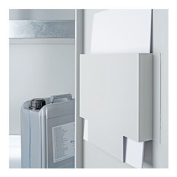 STIER Umweltschrank mit 4 verzinkten Wannenböden