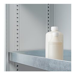 STIER Umweltschrank mit 4 verzinkten Wannenböden