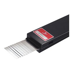 Hasberg Unterlagsfolien-Set 10-teilig 50x300 mm, C-Stahl, Dicke: 0,05 mm