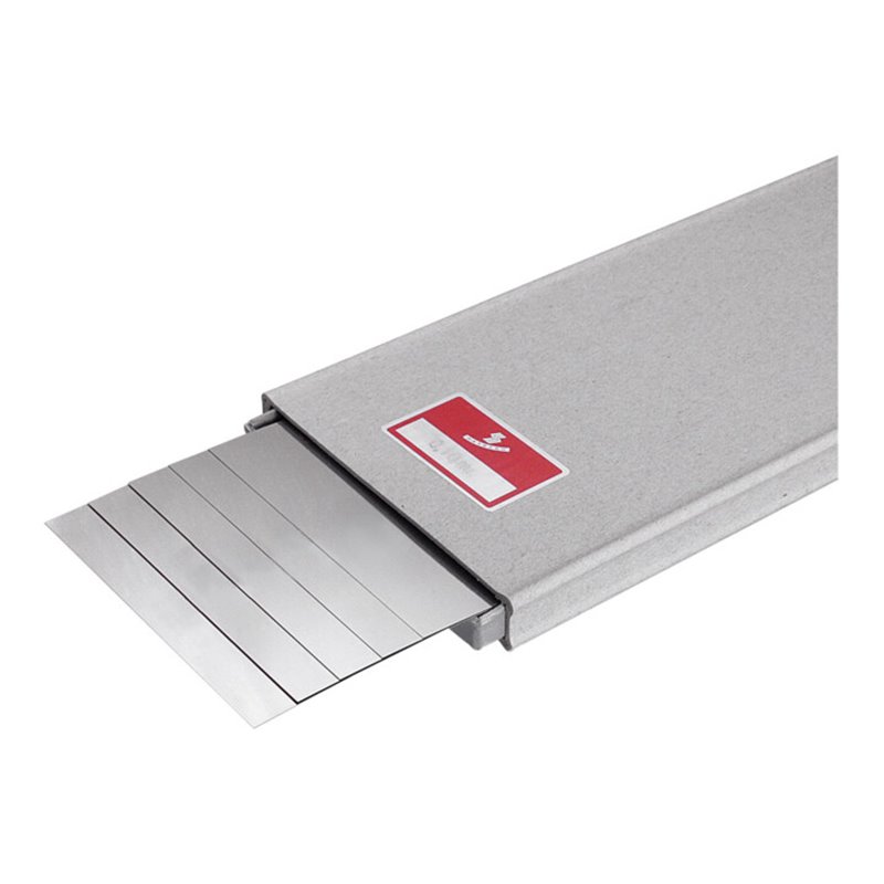 Hasberg Unterlagsfolien-Set 5-teilig 100x500 mm, rostfrei, Dicke: 0,4 mm