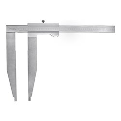 Holex Messschieber mit extra langen Messschnäbeln, Messbereich: 800 mm