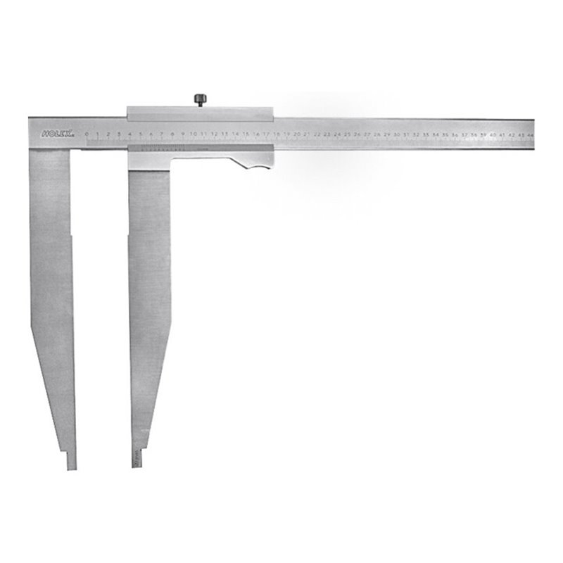 Holex Messschieber mit extra langen Messschnäbeln, Messbereich: 800 mm