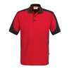 Hakro Polo-Shirt Contrast Performance, rot, Unisex-Größe: XL