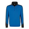Hakro Zip-Sweatshirt Contrast Performance, royal, Unisex-Größe: S