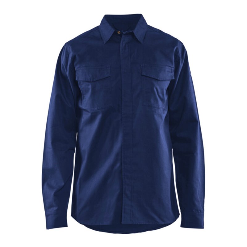 Blakläder Flammschutz-Hemd, marineblau, Unisex-Größe: M