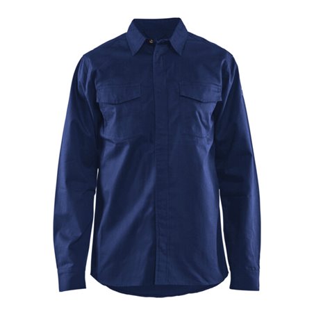 Blakläder Flammschutz-Hemd, marineblau, Unisex-Größe: M