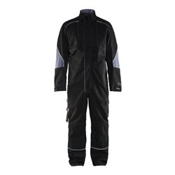 Blakläder Flammschutz-Overall, schwarz, Konfektionsgröße 48