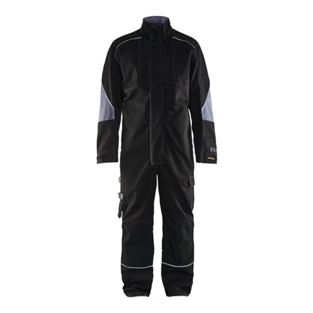 Blakläder Flammschutz-Overall, schwarz, Konfektionsgröße 52