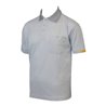 HB Tempex ESD Herren Polo-Shirt Conductex Cotton Knit, silbergrau, Größe: L