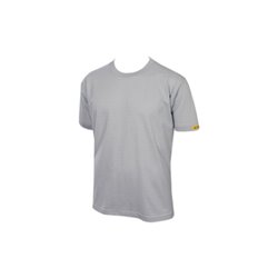 HB Tempex ESD T-Shirt Conductex Cotton Knit, silbergrau, Größe: XL