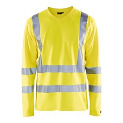 Blakläder Warnschutz Longsleeve, gelb, Unisex-Größe: M