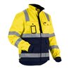 Blakläder Warnschutz-Jacke, gelb / marineblau, Unisex-Größe: XL