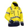 Blakläder Warnschutz-Funktionsjacke, gelb / marineblau, Unisex-Größe: M
