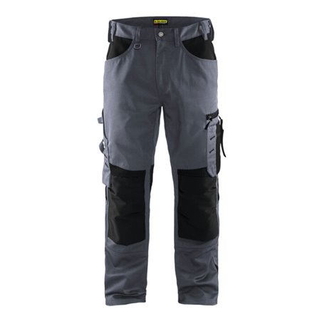 Blakläder Bundhose Handwerk, grau / schwarz, Konfektionsgröße 58
