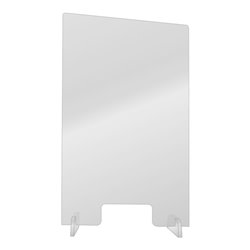 Eichner Hygieneschutzwand für Theken und Tresen, mit Durchreiche, klein