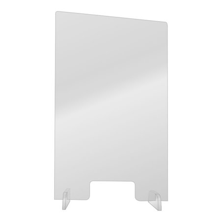 Eichner Hygieneschutzwand für Theken und Tresen, mit Durchreiche, klein