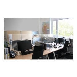 Eichner Hygieneschutzwand 'Office' für Bürotische und Arbeitsplätze, groß