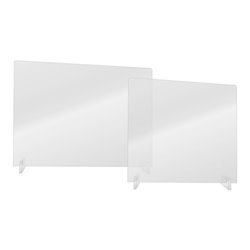 Eichner Hygieneschutzwand 'Office' für Bürotische und Arbeitsplätze, klein