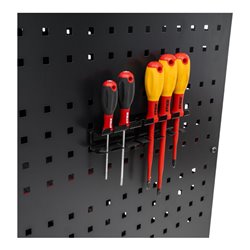 STIER Servicewagen mit Lochplattenverkleidung HxBxT 960x810x543 mm