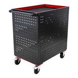 STIER Servicewagen mit Lochplattenverkleidung HxBxT 960x810x543 mm