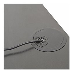 STIER Stehschreibtisch Konverter mit hydraulischer Höhenverstellung