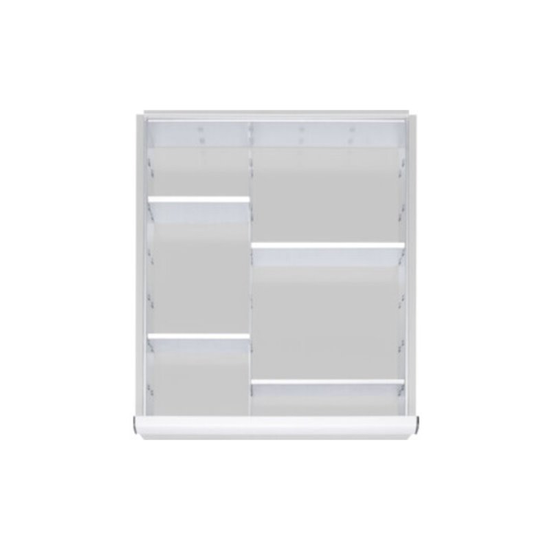 STIER Einteilungsset für Schubladen der Blendenhöhe 120-150mm 1xTrennwand, 4xTrennblech