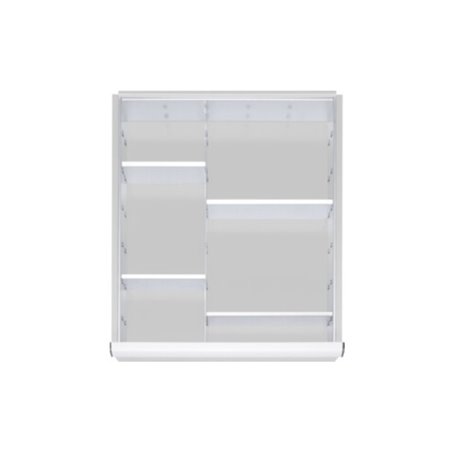 STIER Einteilungsset für Schubladen der Blendenhöhe 120-150mm 1xTrennwand, 4xTrennblech