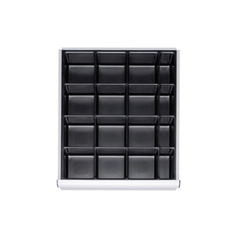 STIER Kleinteileeinsatz für Schubladen der Blendenhöhe 60-90mm