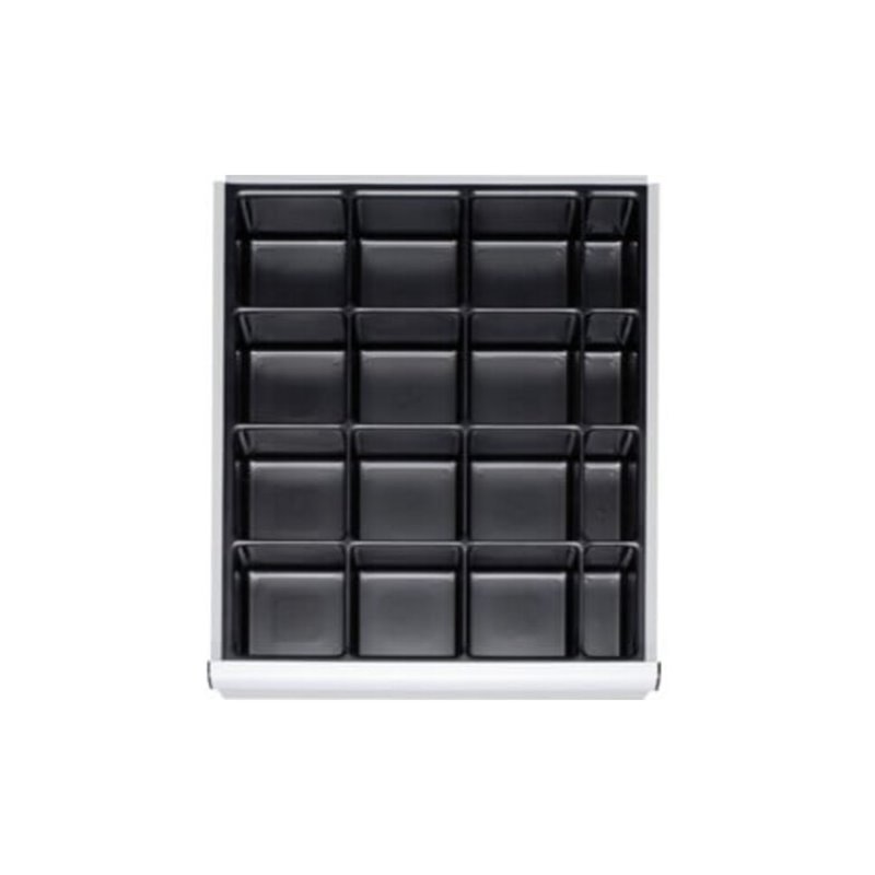 STIER Kleinteileeinsatz für Schubladen der der Blendenhöhe 120-360mm