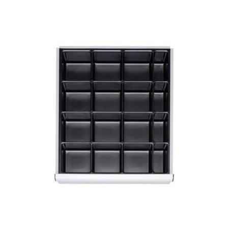 STIER Kleinteileeinsatz für Schubladen der der Blendenhöhe 120-360mm