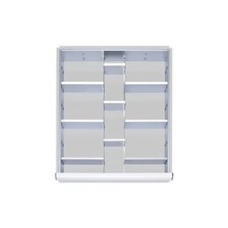 STIER Einteilungsset für Schubladen der Blendenhöhe 60-90mm 2x9 Trennwände