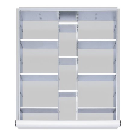 STIER Einteilungsset für Schubladen der Blendenhöhe 180-360mm 2x9 Trennwände