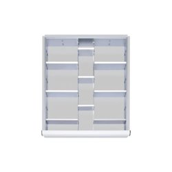 STIER Einteilungsset für Schubladen der Blendenhöhe 120-150mm 2x9 Trennwände