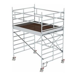 MUNK Klappgerüst mit Dreifach-Plattform