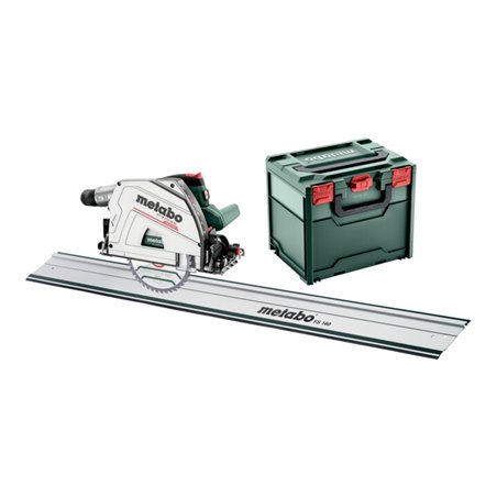 Metabo Akku-Tauchkreissäge KT 18 LTX 66 BL Set mit Führungsschiene FS 160 metaBOX 340