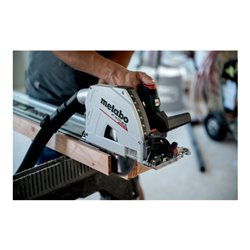 Metabo Akku-Tauchkreissäge KT 18 LTX 66 BL Set mit Führungsschiene FS 160 metaBOX 340