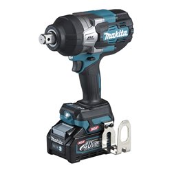 Makita Akku-Schlagschrauber 40 V max. / 4,0 Ah, 2 Akkus + Ladegerät im MAKPAC TW001GM201