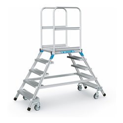 ZARGES Podestreppe beidseitig