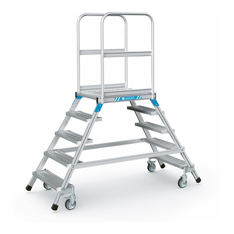 ZARGES Podestreppe beidseitig