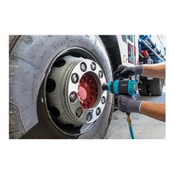 HAZET Twin Turbo Schlagschrauber, Hochleistungs-Doppelhammer-Schlagwerk, 9014TT