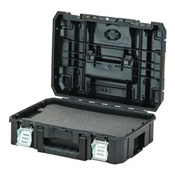 DEWALT TSTAK II Robuste und kompakte Werkzeugbox mit IP54 Schutz und Schaumstoffeinlage (24l Volumen)