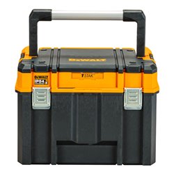 DEWALT TSTAK VII Tiefe Werkzeugbox mit IP54 Schutz für große Maschinen und Zubehör (44l Volumen)